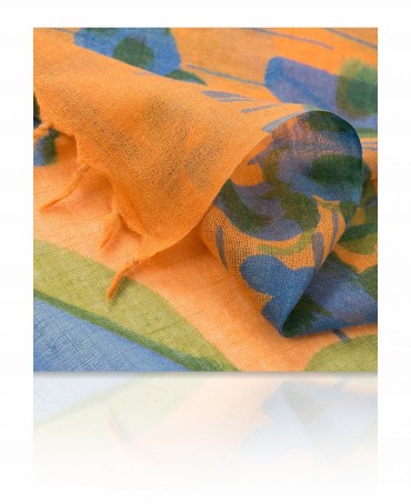 Палантин Женский W-FLORA.DEUX/DEUX